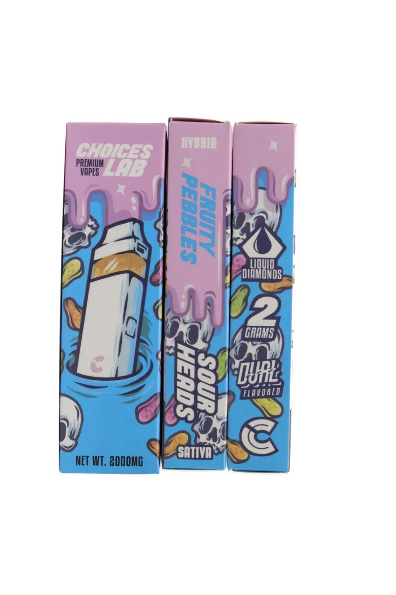 fruity pebbles x sour heads choice labs 2g fruity pebbles x sour heads choice labs 2g
